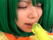 Japanese cosplay girl masturbation